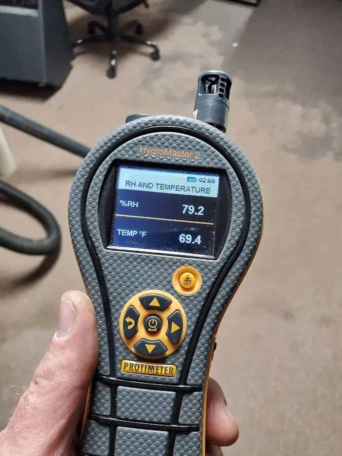 Moisture meter humidity assessment for Mold Remediation & Removal in Macon